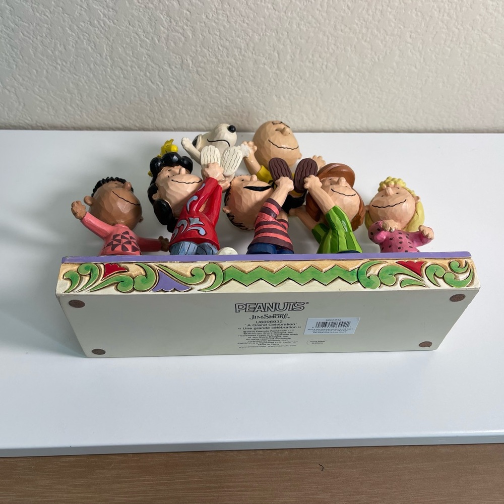 NWT Peanuts Character Figurine “A Grand Celebration” by Jim Shore - Picture 9 of 12